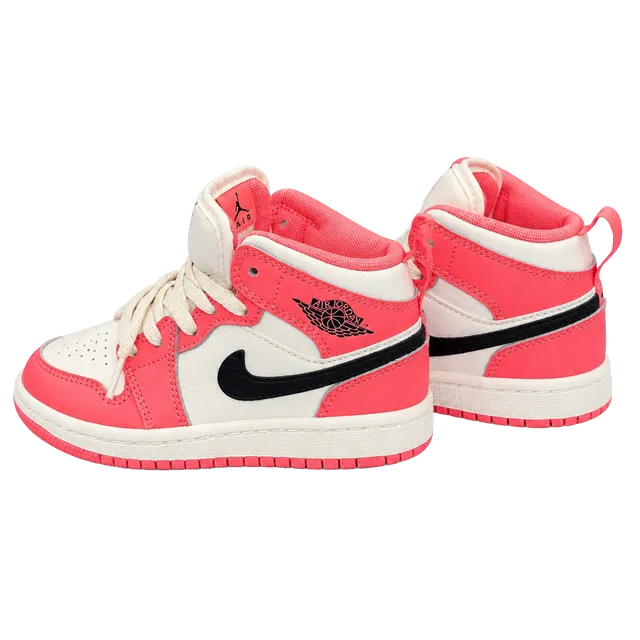 Jordan Air Jordan 1 Mid Size 11C Pink White Black