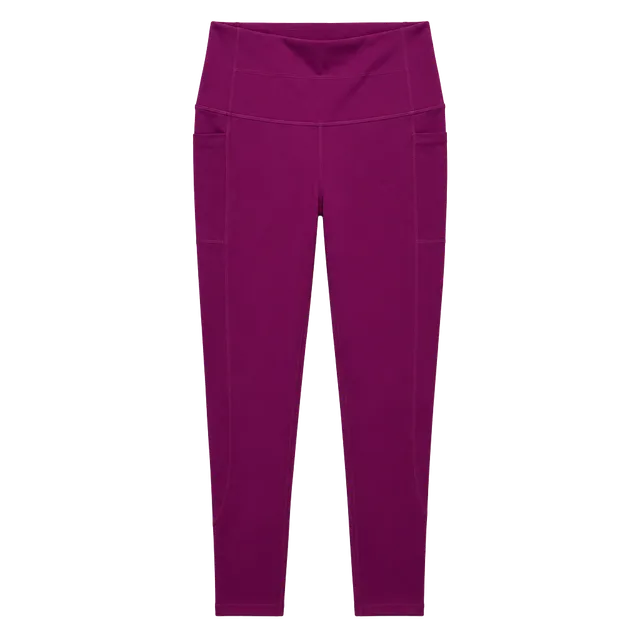 Skechers Magenta High-Rise Midweight Gowalk Performance Leggings