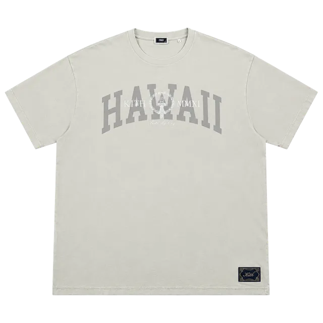 Kith Hawaii Love Thy City Graphic T-Shirt White Size XL (OF)