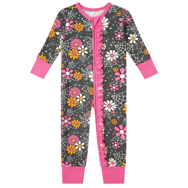Bootiful Blooms Bamboo Ruffle Zippy