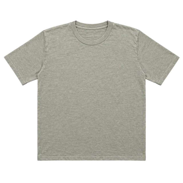 American Made T-Shirt Size S Beige Hemp Organic