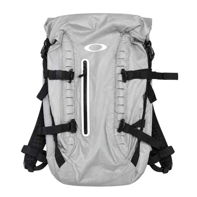 Oakley Motion Backpack Grey Tech Gorpcore Roll Top