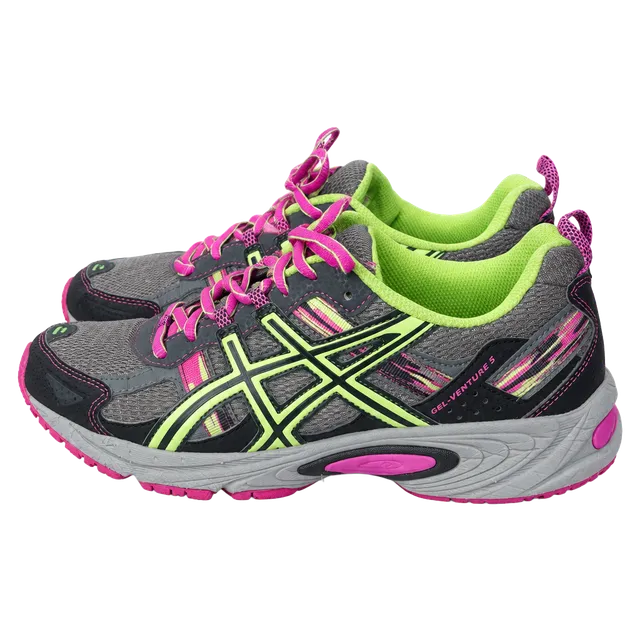 ASICS Gel-Venture 5 Sneakers Grey Pink Green