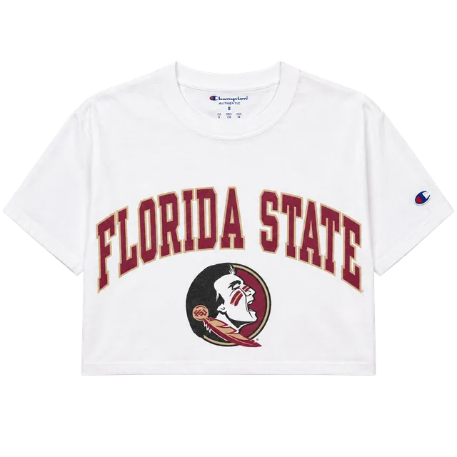 Champion Florida State University T-Shirt Size S Custom Crop