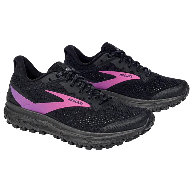 Brooks Revel 5 Size 10 Black Purple Running Shoes
