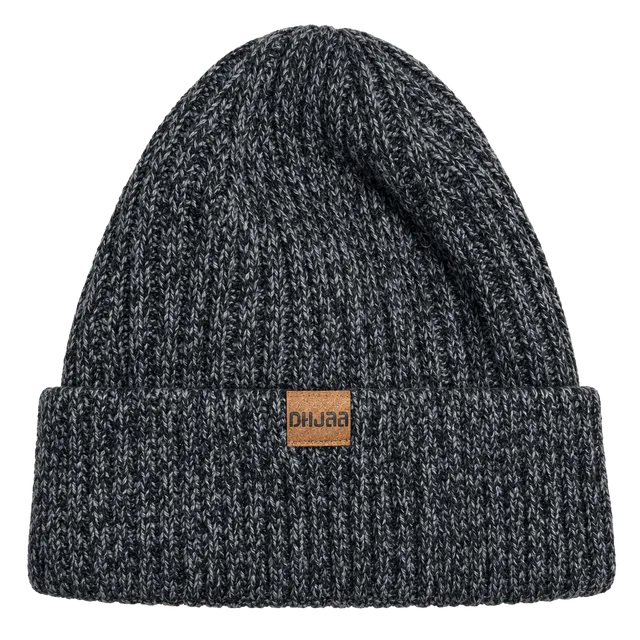 Dhuaa Fleece Lined Knit Beanie Charcoal Gray