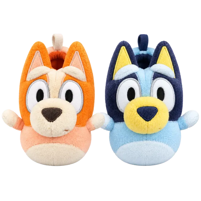 Bluey Slippers Plush Character Shoes Multi