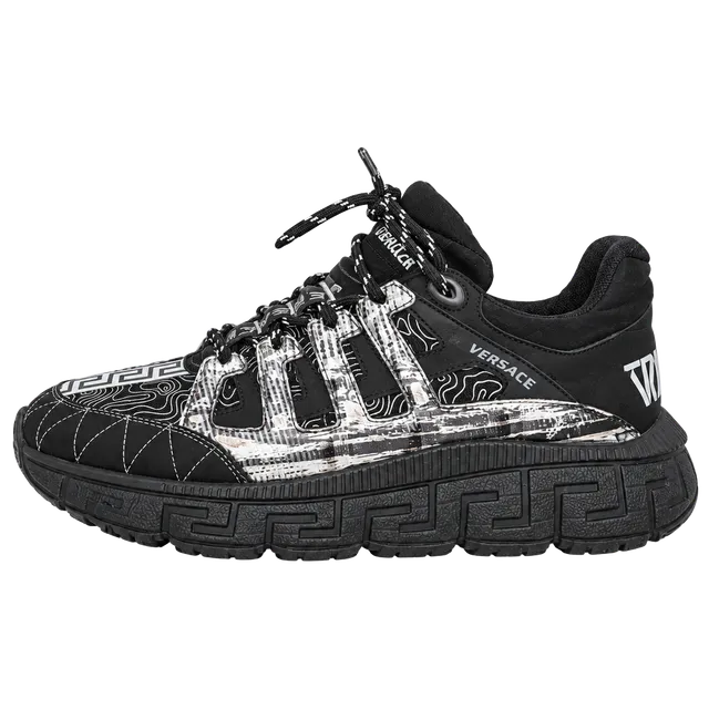 Versace Trigreca Black Sneakers men’s size 10
