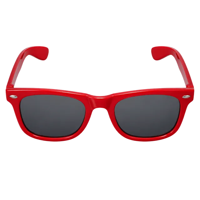 Generic Red Retro Wayfarer Sunglasses Kids