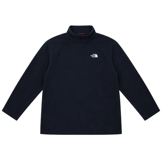 The North Face Fleece Pullover Size XL Navy Blue Quarter Zip