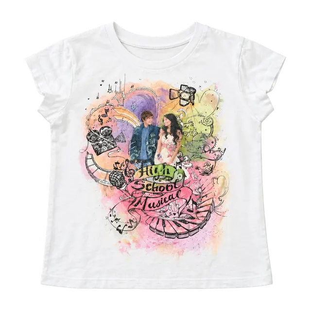 Disney High School Musical Graphic T-Shirt Size L(14) White
