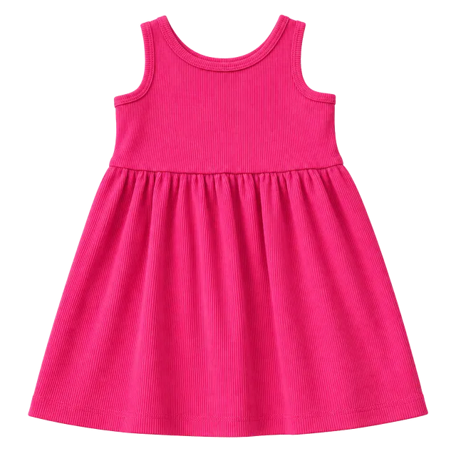 Cat & Jack Ribbed Tank Dress Size 18M Pink