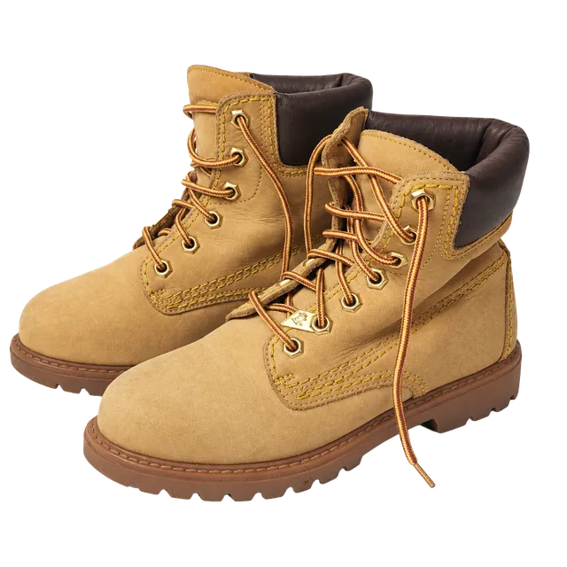 Havana Joe Leather Lace Up Work Boots Tan Brown Women's size 9