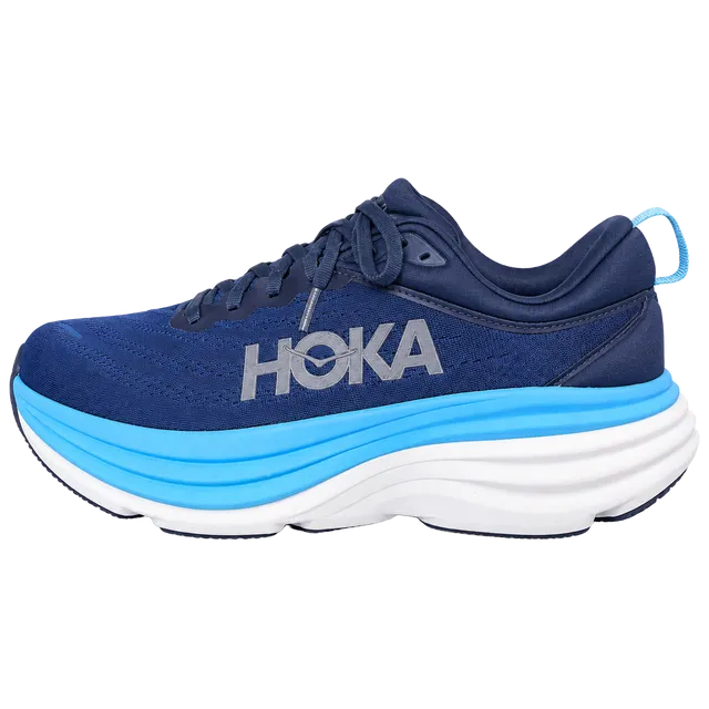 HOKA Bondi 8 Men Size 10D Outer Space All Aboard Running Shoes