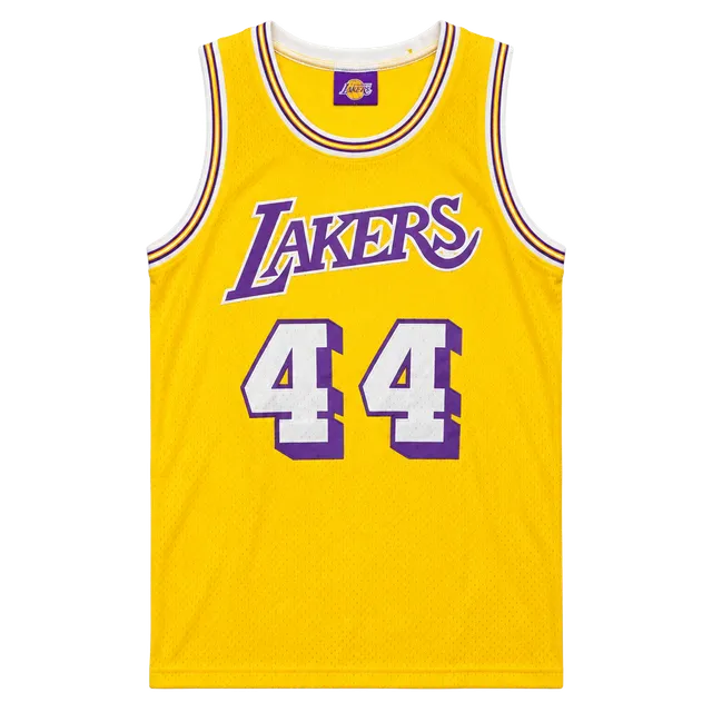 Los Angeles Lakers Jerry West 44 Links Marketing Group Jersey