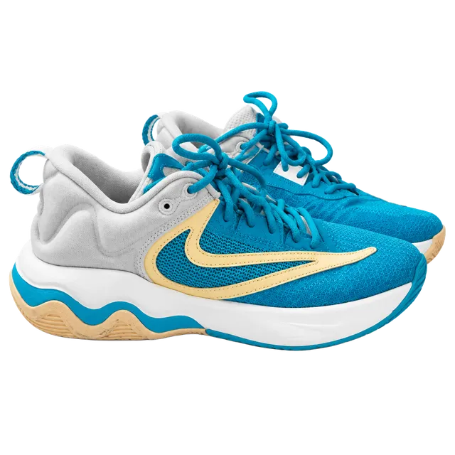 Nike Giannis Immortality 3 Basketball Shoes Blue Yellow