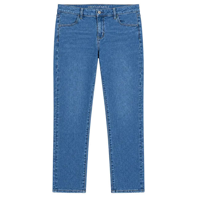 American Eagle Next Level Stretch Jeans Size 16 Short Blue Denim