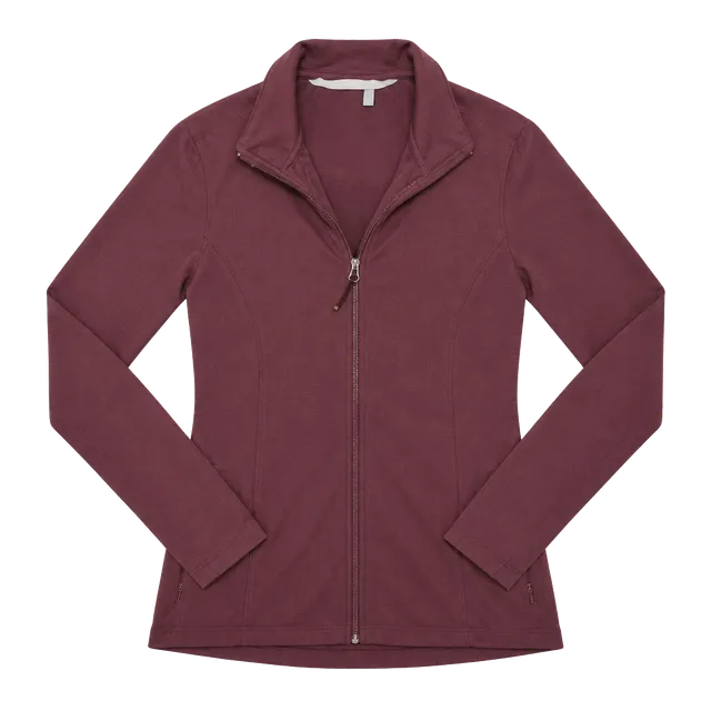 Athleta Full Zip Jacket Size M Purple Berry Athletic Hoodie