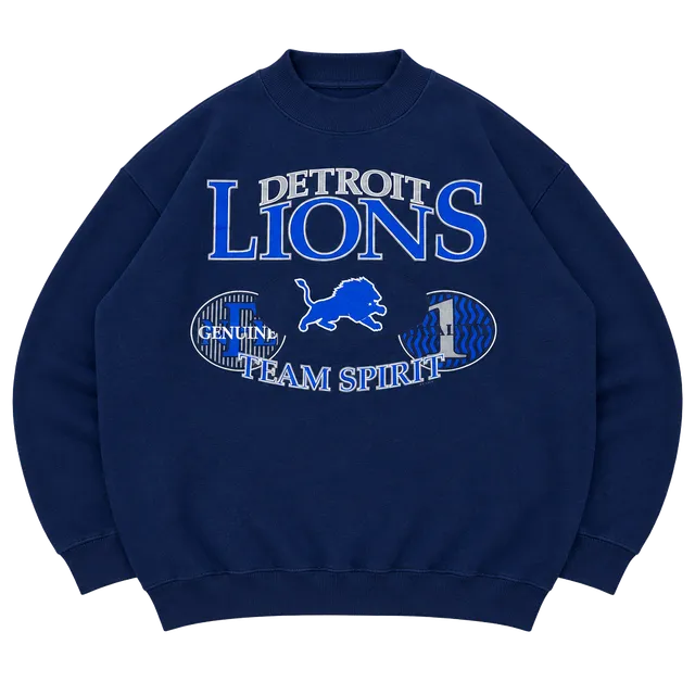 Cliff Engle Detroit Lions 1992 Vintage Sweatshirt One Size Fits Most