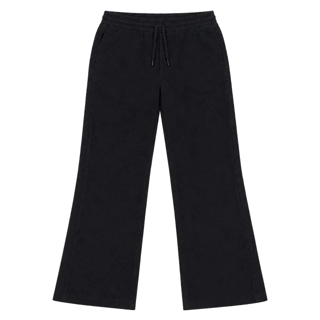 Nike Track Pants Size L Black Nylon Drawstring Athletic
