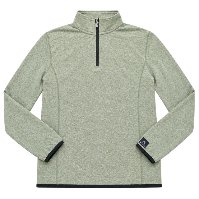 Avalanche 1/4 Zip Fleece Pullover Green