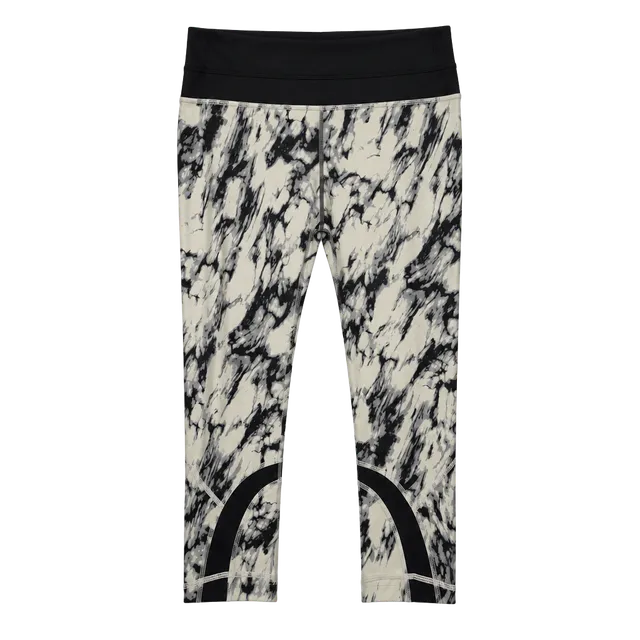 Lululemon Wunder Under Crop Leggings Marble Print