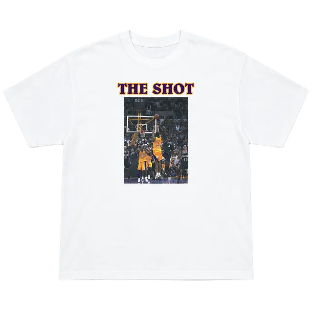 Vintage 2002 NBA Los Angeles Lakers Robert Horry The Shot T-Shirt