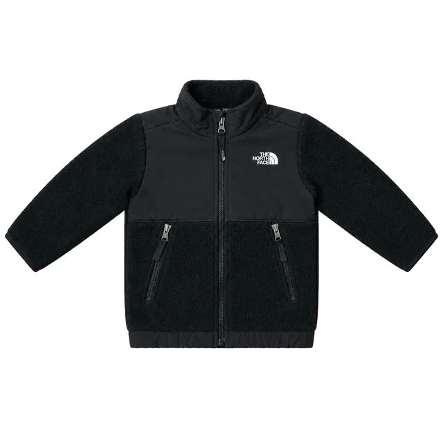 The North Face Denali Fleece Jacket Size 3T Black Full Zip Toddler