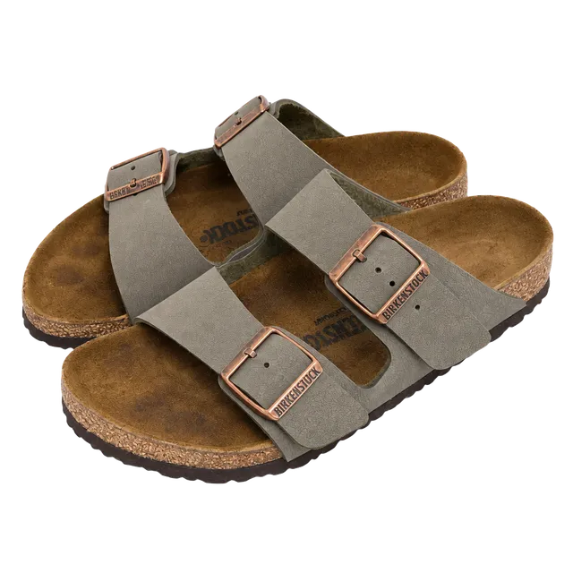 Birkenstock Arizona Sandals Size 39 Taupe Regular Footbed