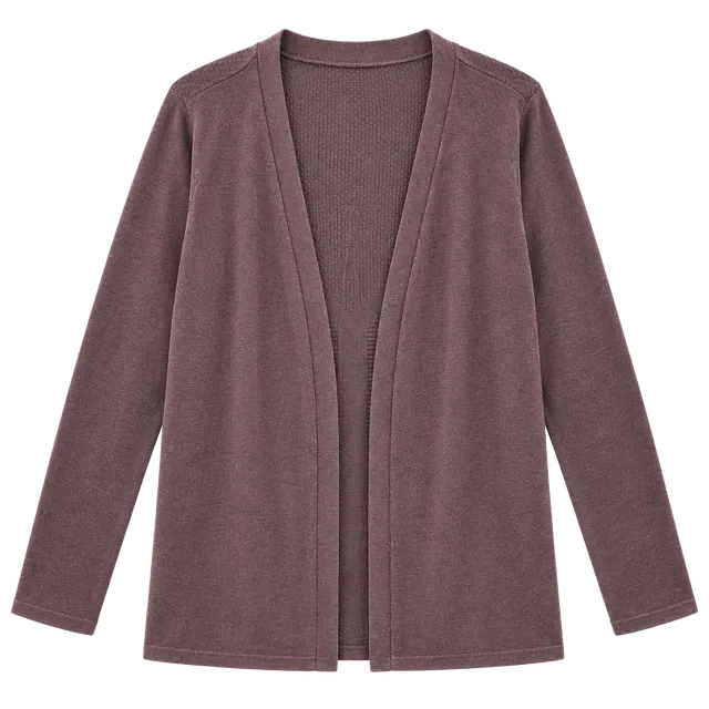 Maurices Cardigan Size M Purple Open Front Sweater