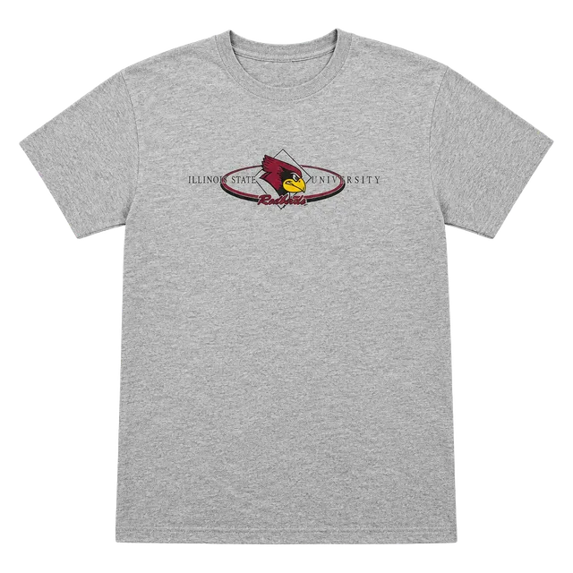 Fruit Of The Loom Illinois State University T-Shirt Size M Gray
