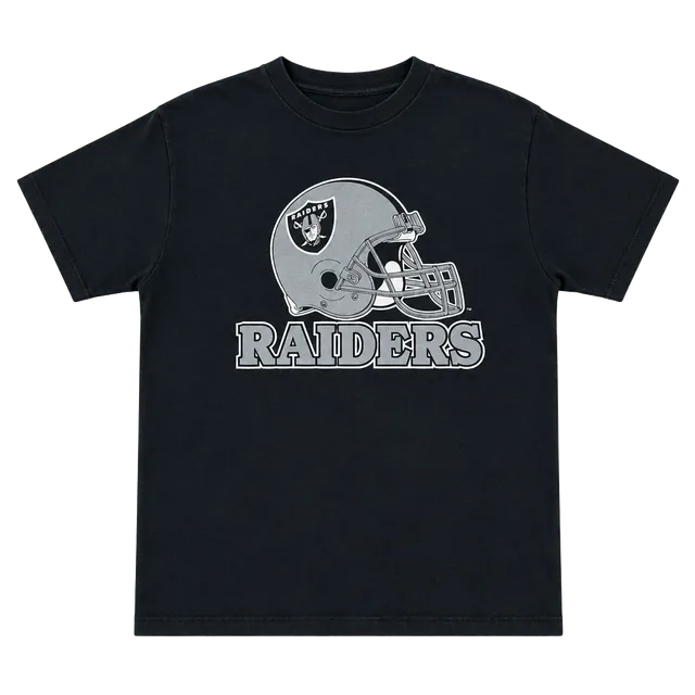 Trench MFG Co. Raiders NFL T-Shirt Size L42-44 Black Vintage