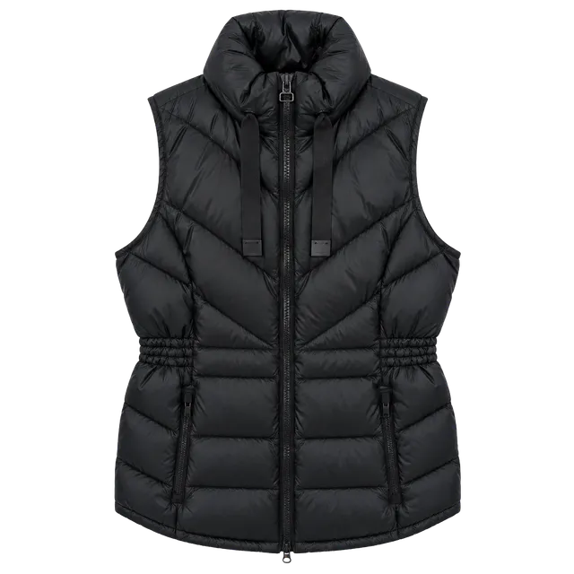Athleta Puffer Vest Black Size L
