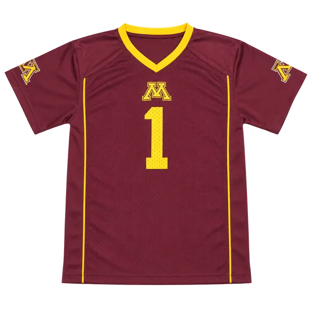 Top Promotion Minnesota Golden Gophers Jersey Maroon Gold #1 Boys L