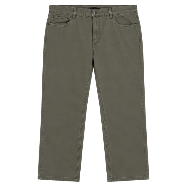 Van Heusen Studio Pants 38x30 Gray Cotton