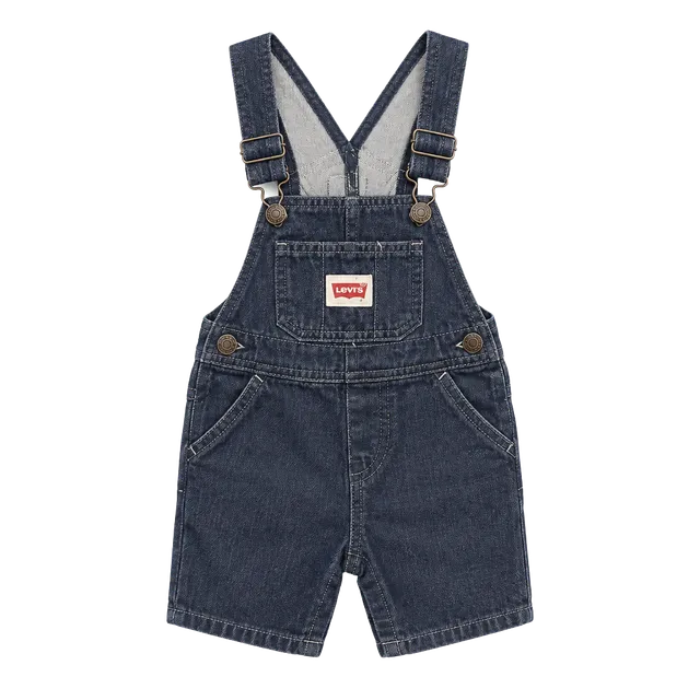 Levi's Denim Overalls Size 12M Dark Wash Baby