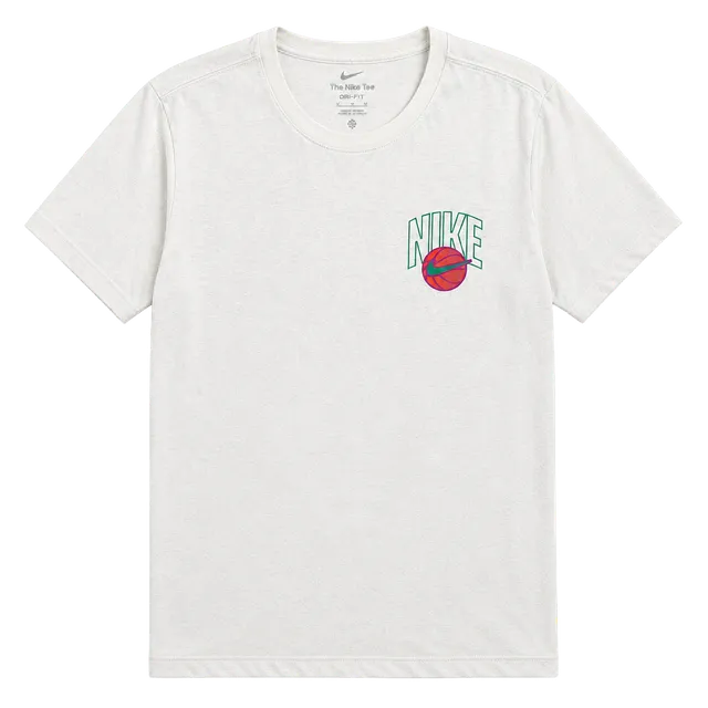 Nike Hoops Dri-FIT T-Shirt Size S White Basketball Rose Graphic