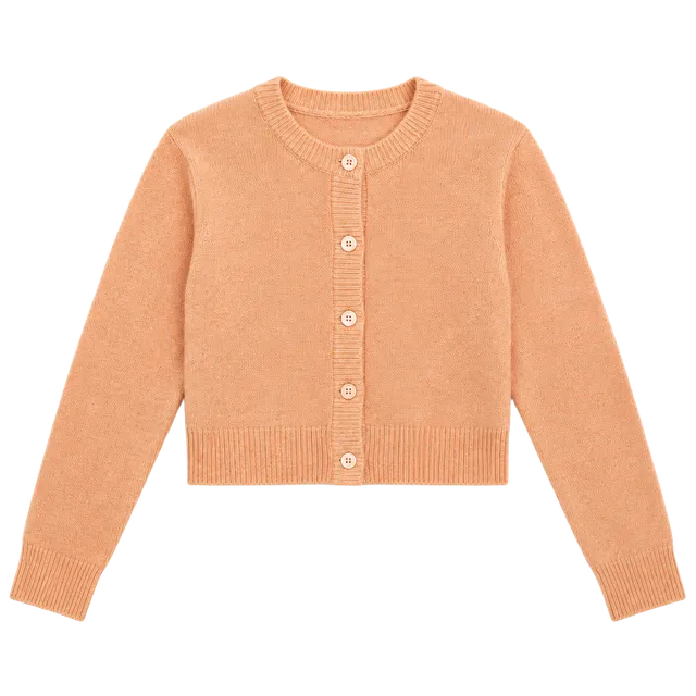 NEW Aerie Campus Cool Plush Button Crop Cardigan Sweater Size S 