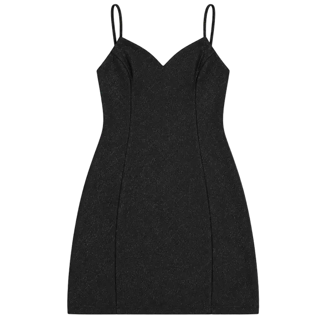 Black Shimmer Dress