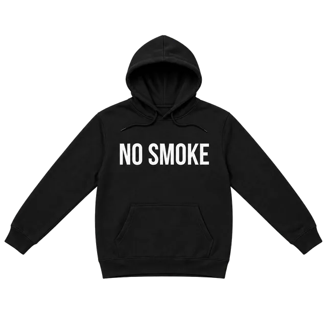 No Smoke Hoodie Black