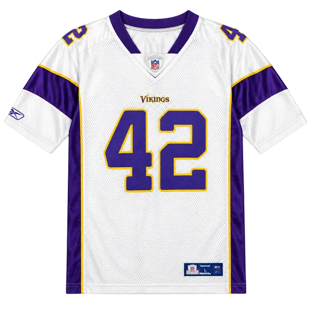 Reebok NFL Minnesota Vikings Jersey Size XL White 42