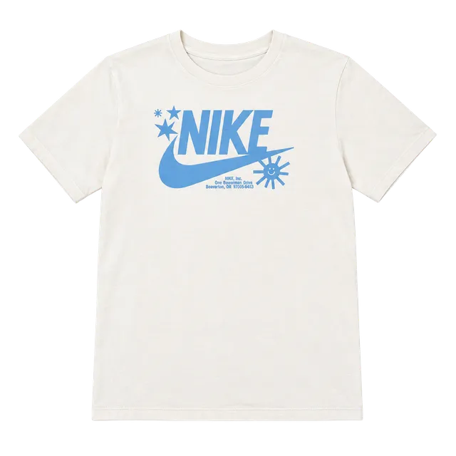 Nike Graphic T-Shirt White Blue