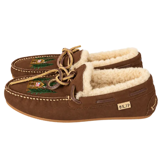 Kiel James Patrick Cozy Cabin Moccasins Size 8 Slippers