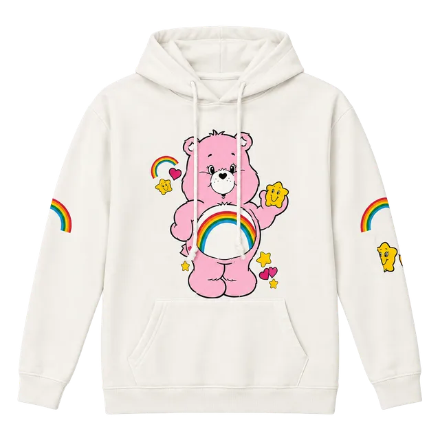 Care Bears Cheer Bear Hoodie White
