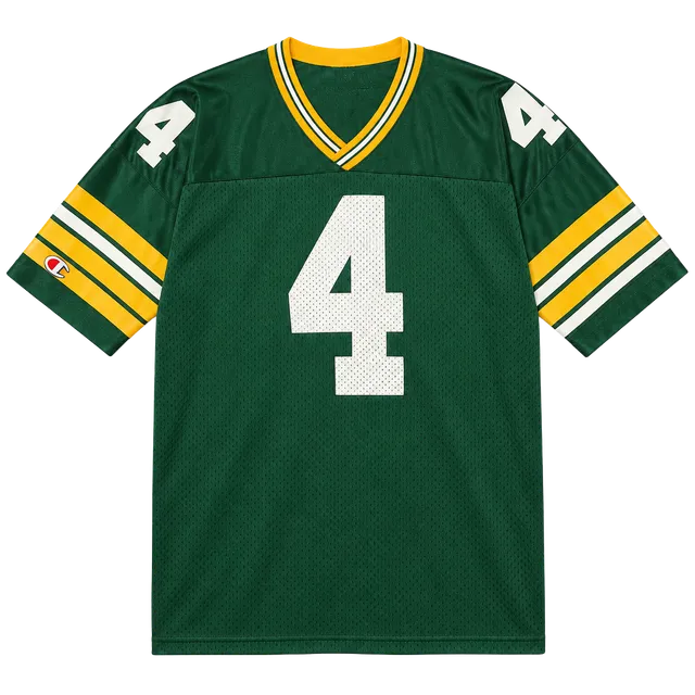 Champion Green Bay Packers Brett Favre 4 Size 52 Jersey