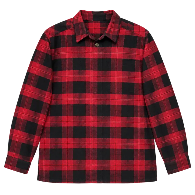 Columbia Sportswear Company Flannel Shirt XL Red Black Plaid Long Sleeve