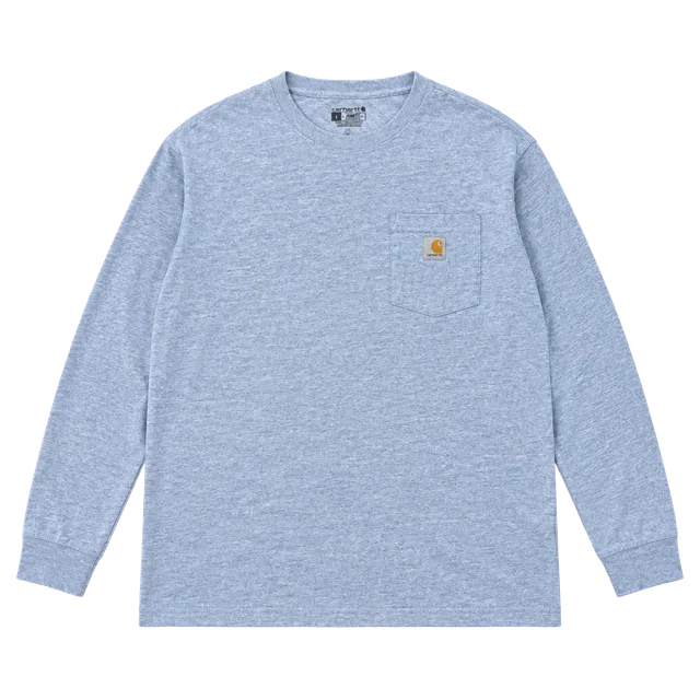 Men's Force Long Sleeve Moisture Wicking Pocket T-Shirt