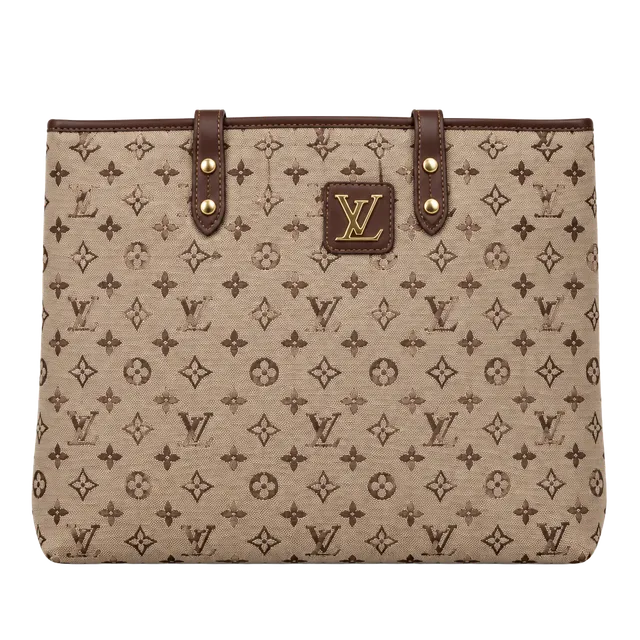 Louis Vuitton Monogram Canvas Tote Bag Brown