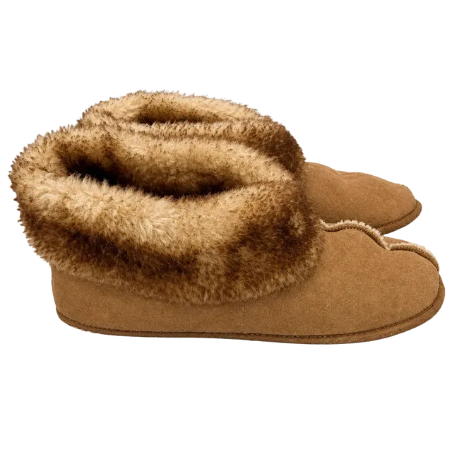 Sheepskin Factory Denver Co Slippers Brown Shearling
Size XL
#895