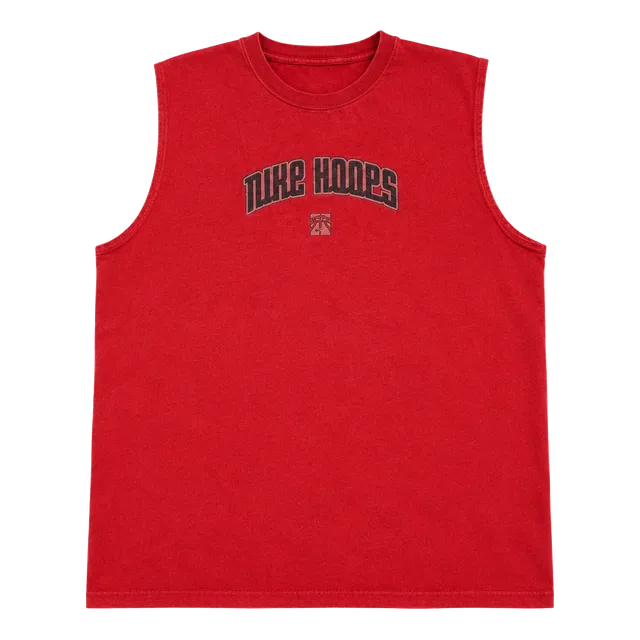 Nike Hoops Muscle Tank Top Size L Red
